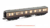 374-561B Graham Farish GWR Hawksworth Composite Corridor Coach number 7257 - GWR Chocolate & Cream